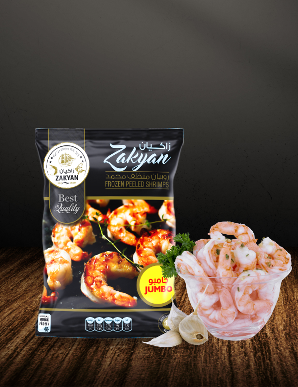 Buy Frozen Peeled Shrimps in jambo pack